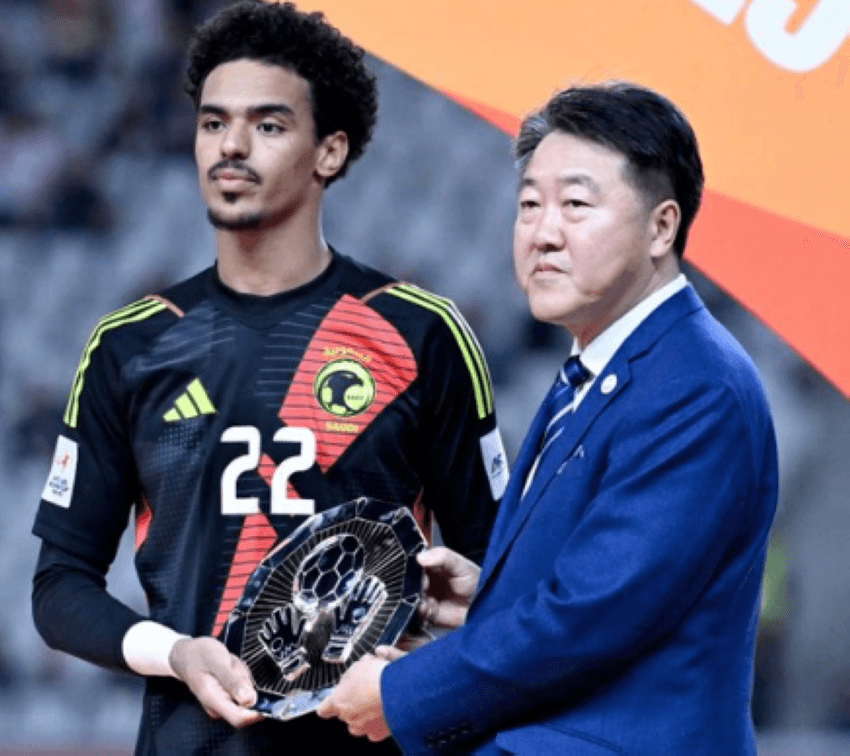 حامد يوسف أفضل حارس في كأس آسيا للشباب