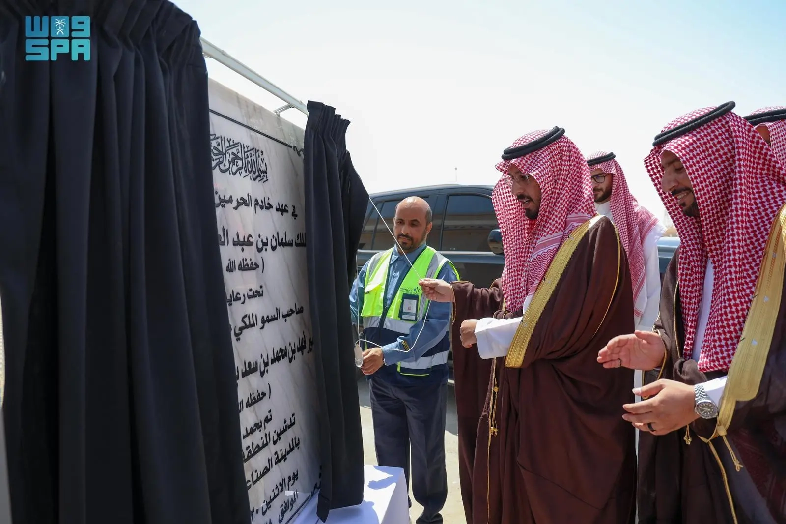 محافظ الخرج يدشن المنطقة المركزية بالمدينة الصناعية