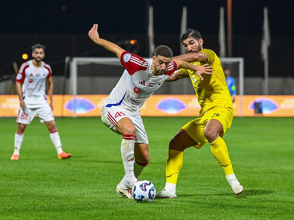 التعاون يغادر دوري أبطال آسيا 2 بخسارته من الشارقة الإماراتي