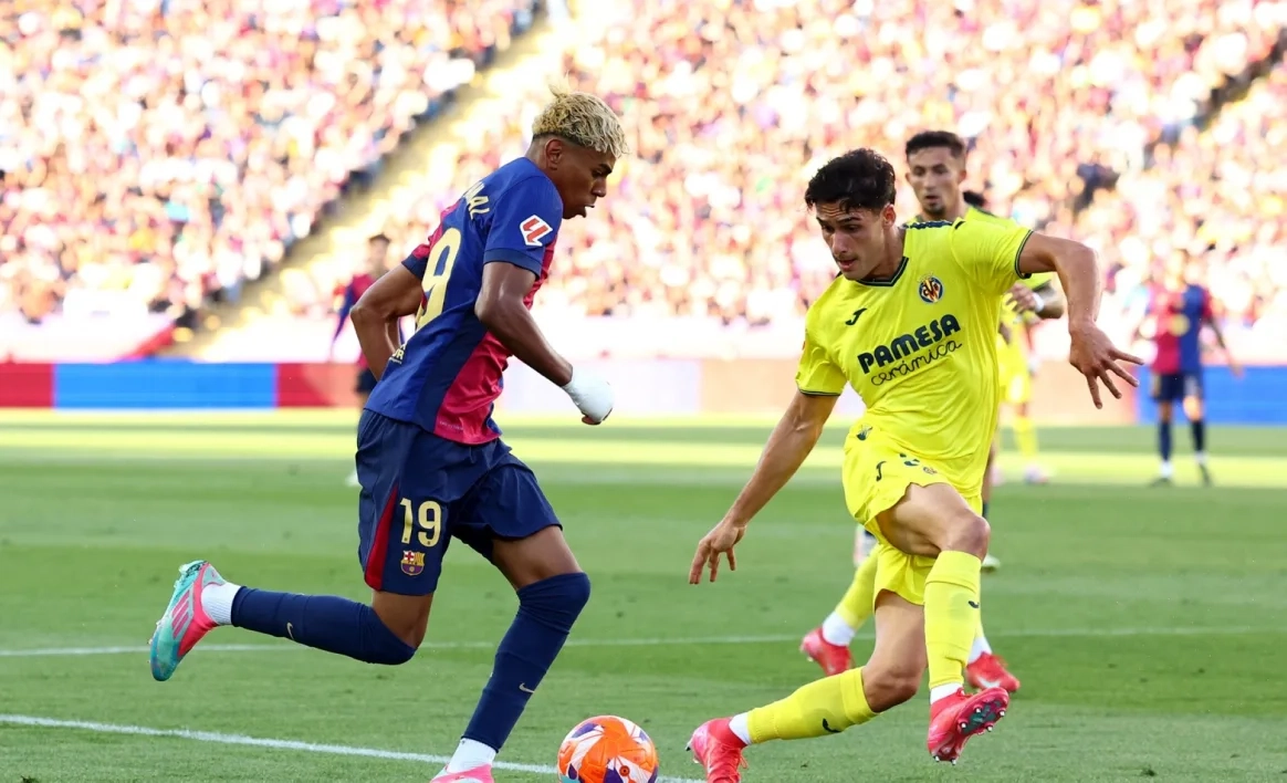 برشلونة يخسر أمام فياريال في الدوري الإسباني