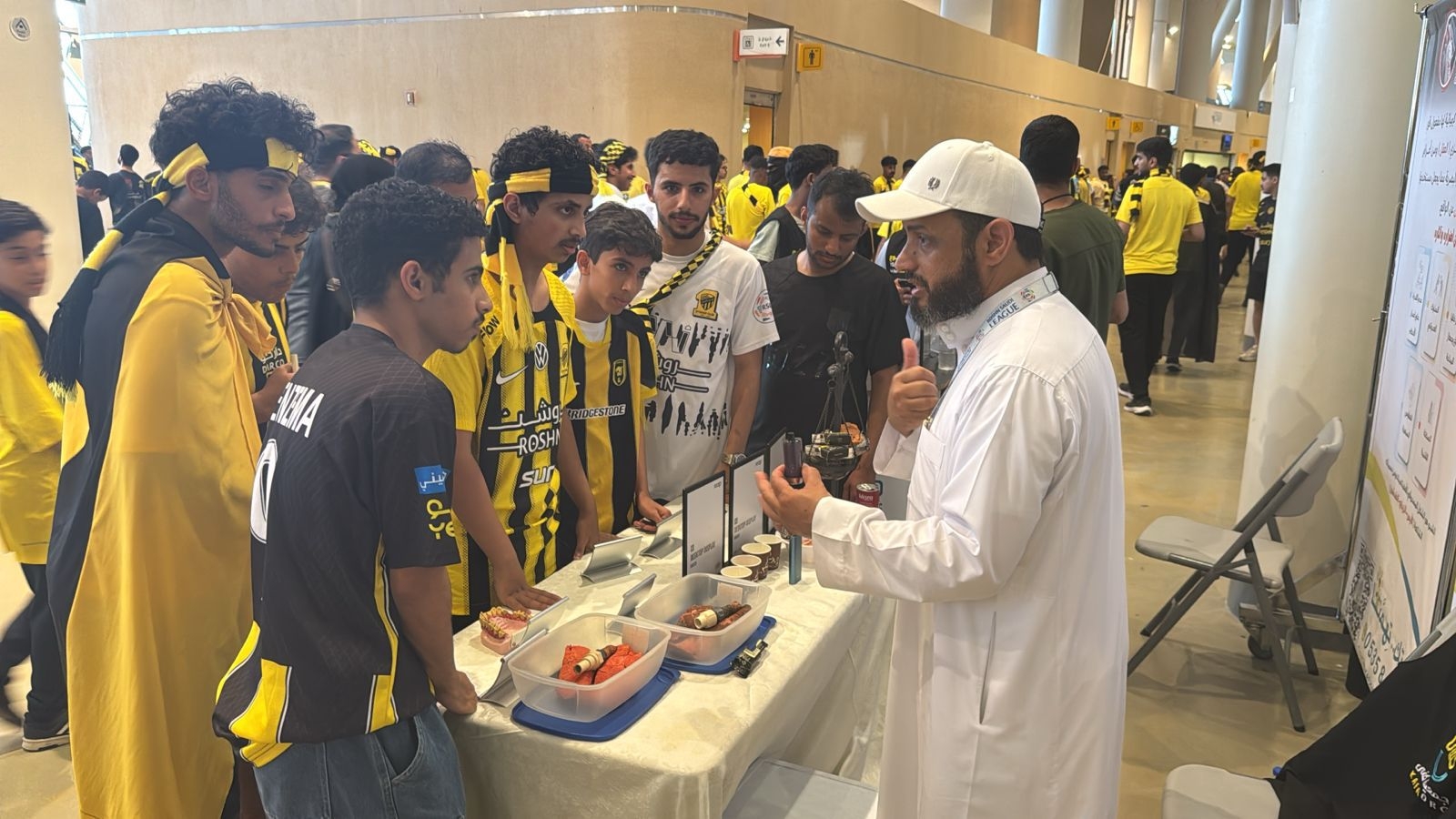 أكثر من ٣٠ ألف مشجع يطلعون على أضرار السموم في ختام دوري روشن