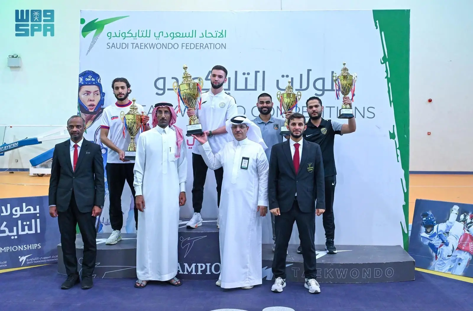 اختتام بطولة المملكة لأندية التايكوندو للأوزان الأولمبية بعسير