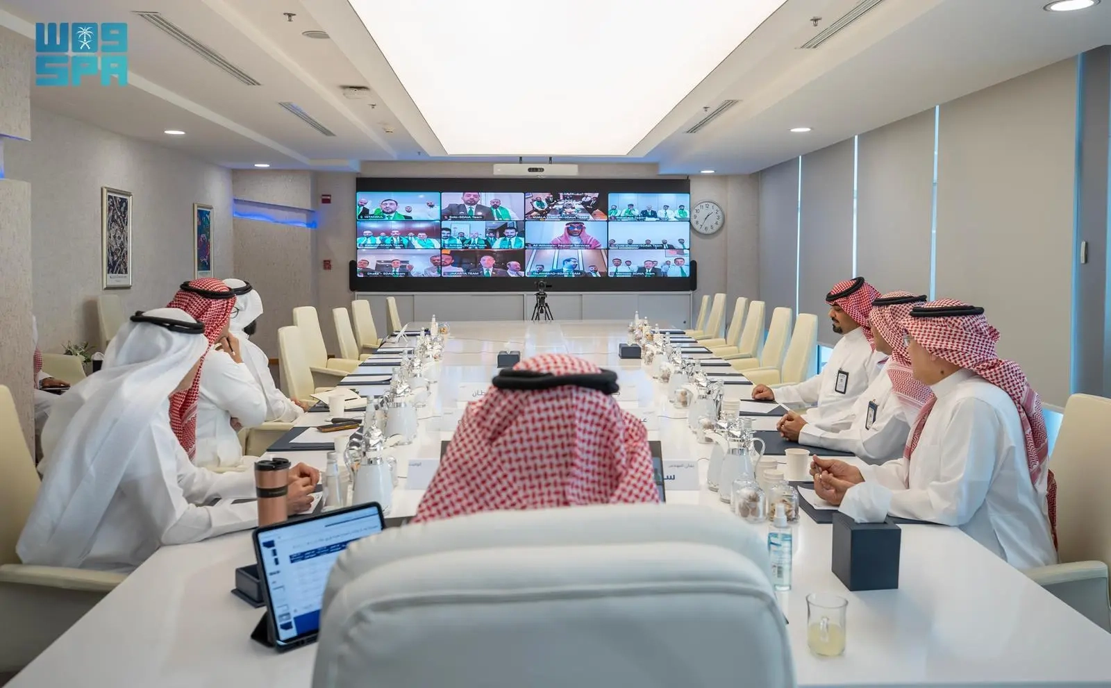 رئيس 'سدايا' يطلع على سير العمل التقني في 11 مطارًا دوليًا ضمن مبادرة طريق مكة لحج 1446هـ وكفاءة تشغيلها