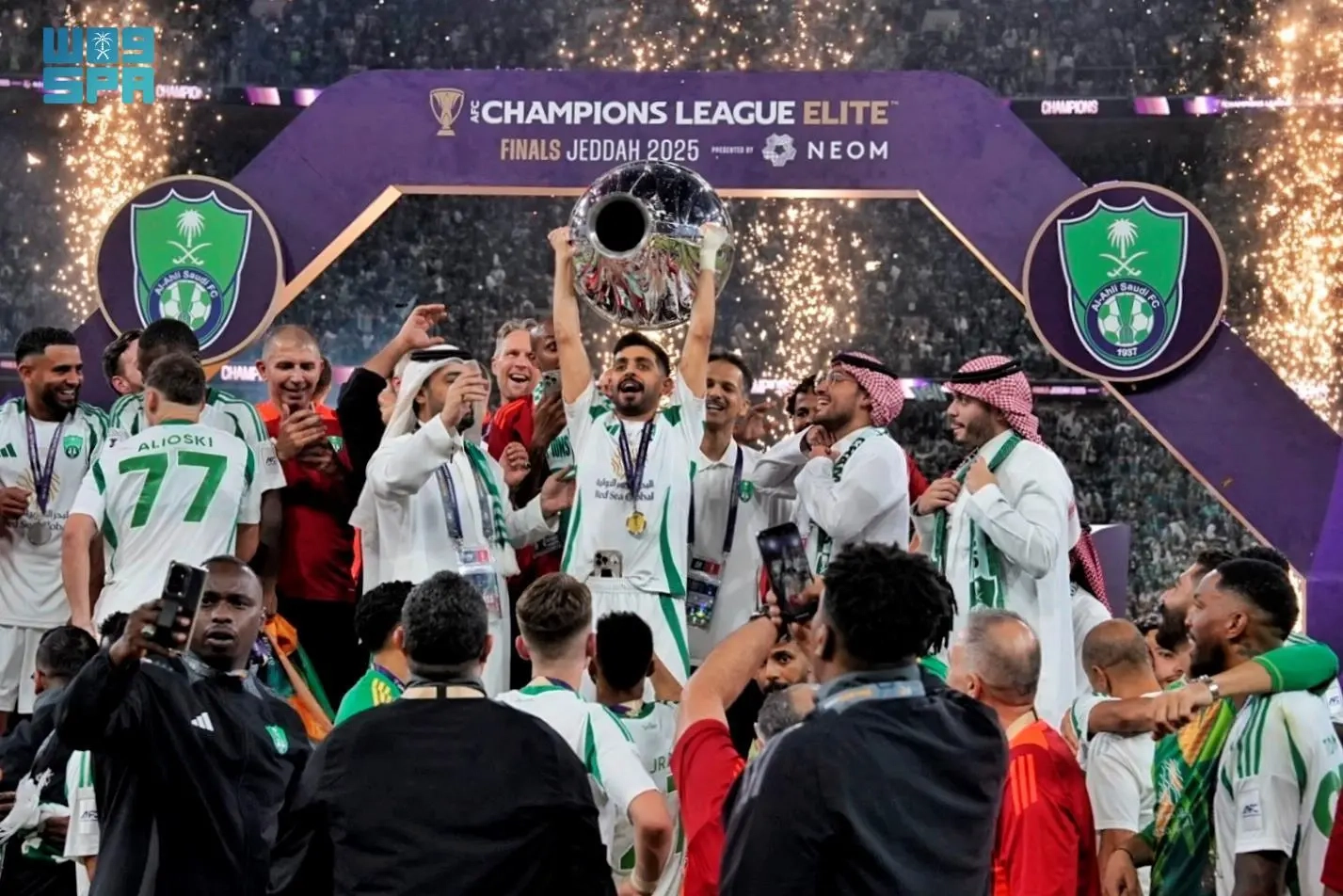 الأهلي يتوّج بدوري أبطال آسيا للنخبة للمرة الأولى في تاريخه