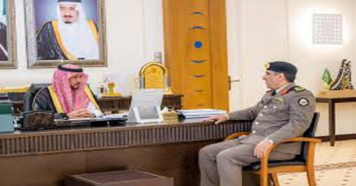 نائب أمير القصيم يستقبل مدير شرطة المنطقة