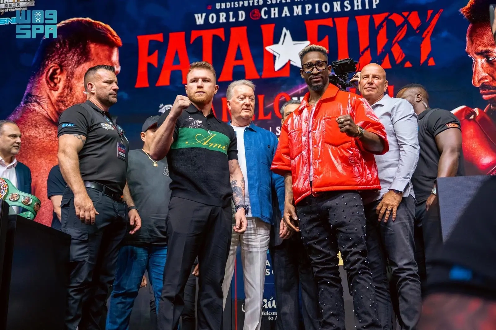 كانيلو وسكول يؤكدان جاهزيتهما لنزال الحسم في 'Fatal Fury' ضمن فعاليات موسم الرياض