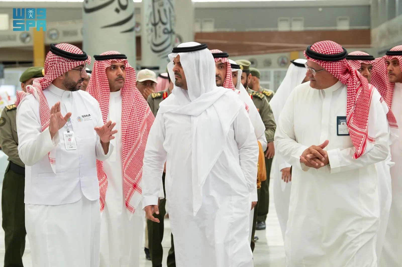 نائب أمير منطقة مكة المكرمة يطّلع على أعمال 'سدايا' لخدمة ضيوف الرحمن