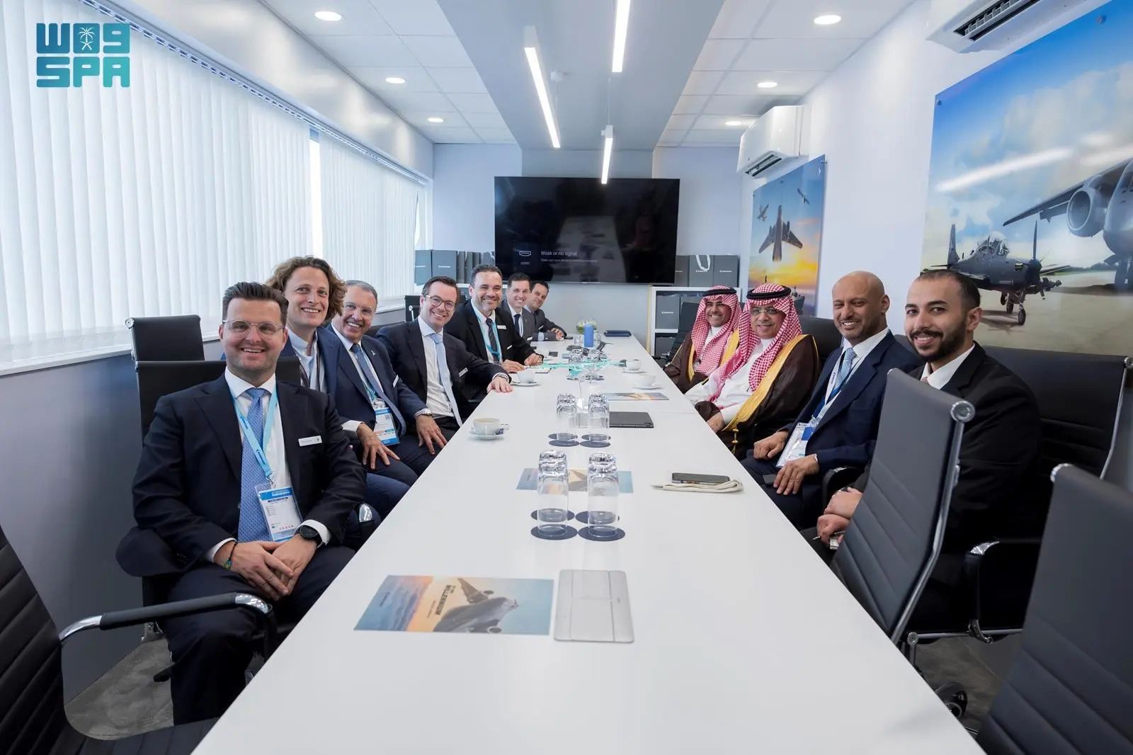 وفد منظومة قطاع الطيران المدني يشارك في معرض باريس الجوي 2025