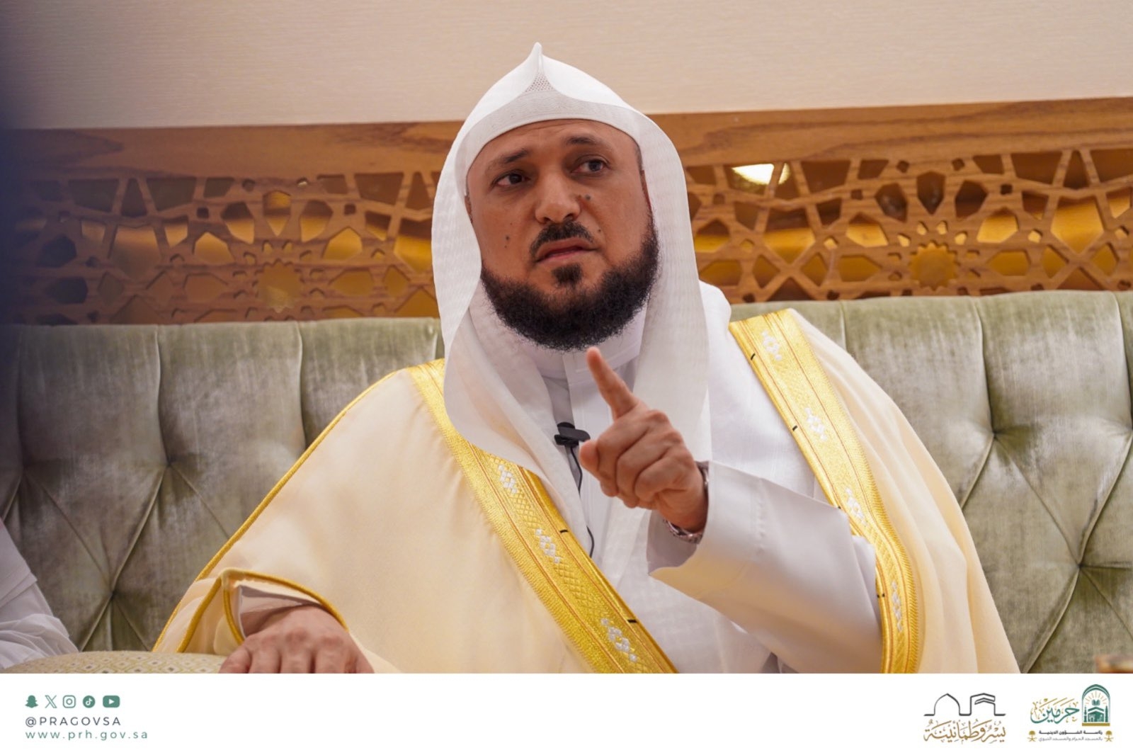 رئاسة الشؤون الدينية تحتفي بالفائزين بمسابقة القرآن الكريم لحجاج بيت الله الحرام