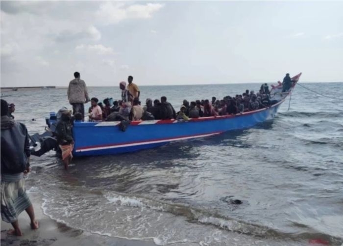 دفعة جديدة من المهاجرين الأفارقة تصل سواحل شبوة