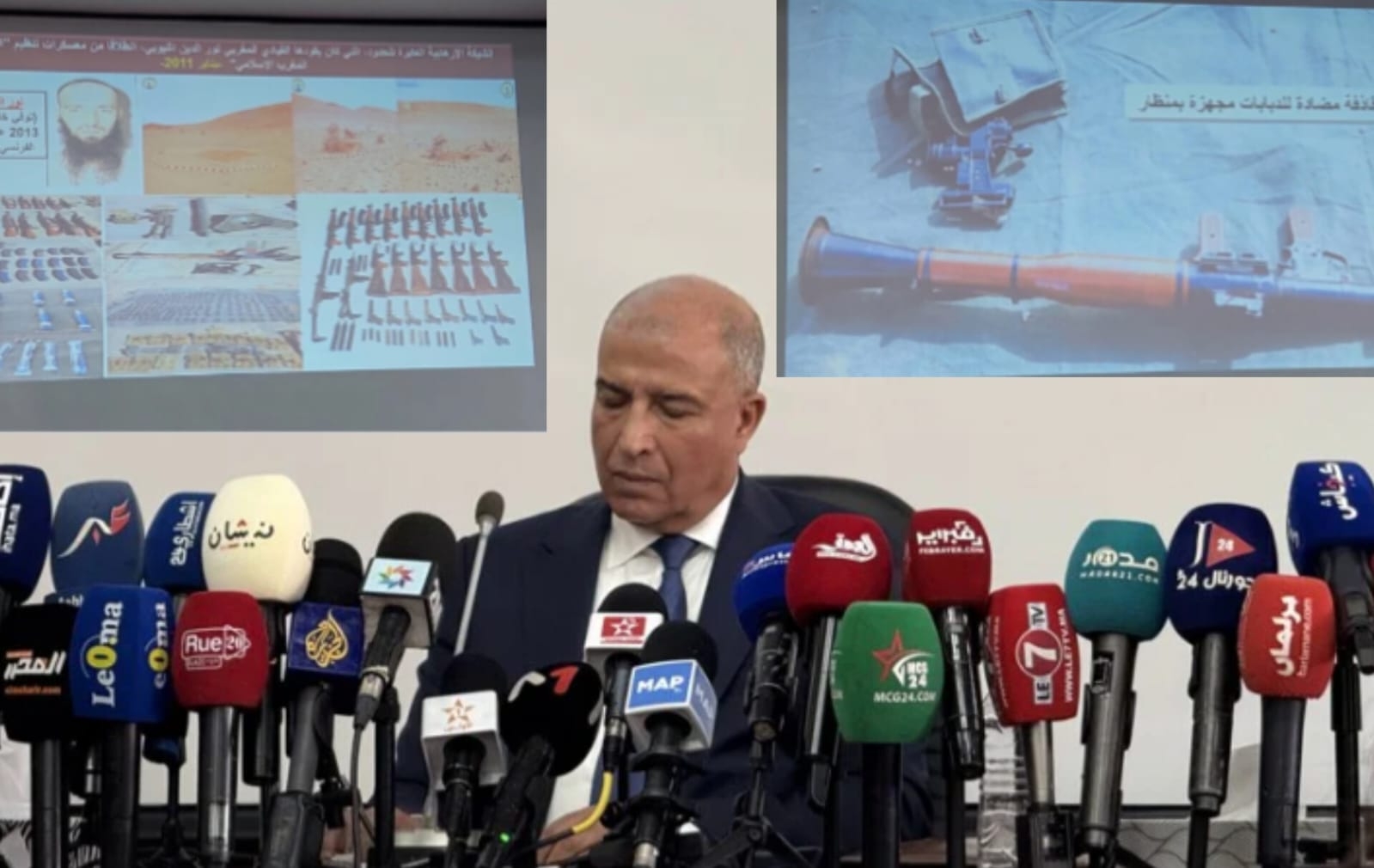 مدير المكتب المركزي للأبحاث القضائية السيد الشرقاوى يكشف بإن قيادي بـ'داعش' أرسل الأسلحة إلى 'أسود الخلافة بالمغرب الأقصى'