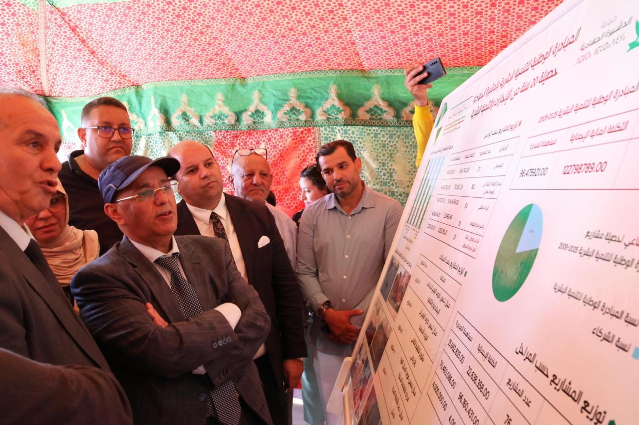 عمالة إنزكان أيت ملول تحتفي بالذكرى العشرين لإطلاق المبادرة الوطنية للتنمية البشرية تحت شعار:'20 سنة في خدمة التنمية البشرية