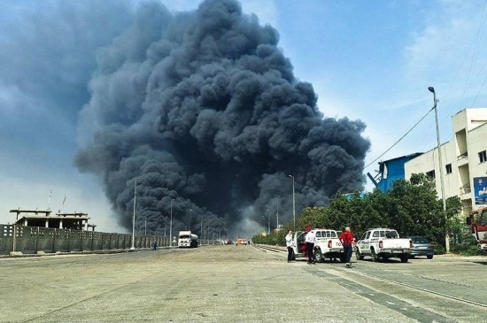 ارتفاع قتلى الانفجار في ميناء رجائي الإيراني الى 40