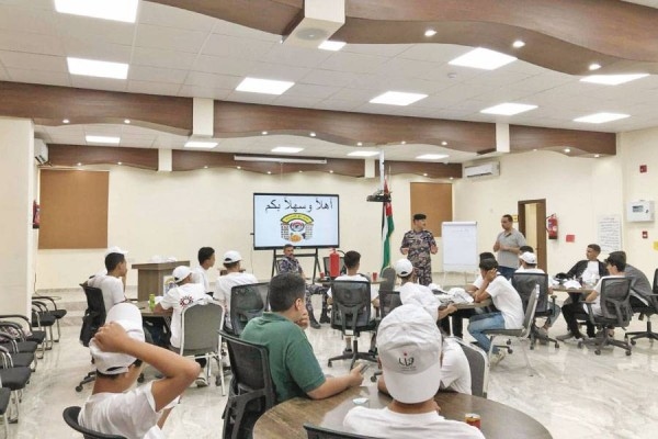 اختتام معسكر سواعد الإنقاذ في مديرية شباب معان