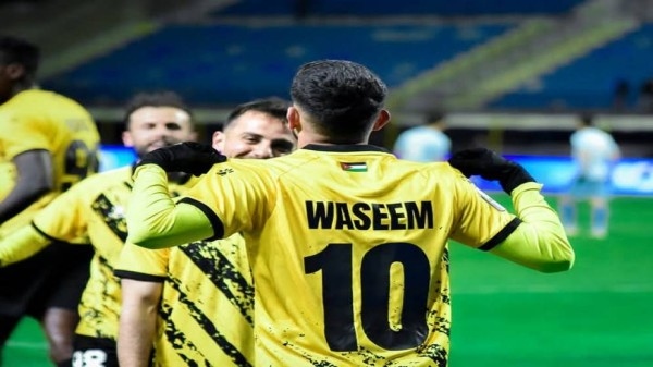 فوز فريق الحسين على الأهلي بدوري المحترفين