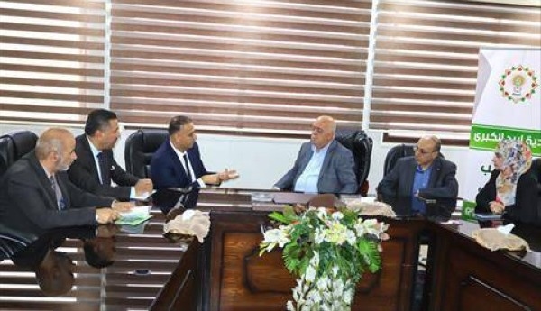 لقاء يبحث إنشاء مجمع وكلية تدريب مهني بمدينة إربد