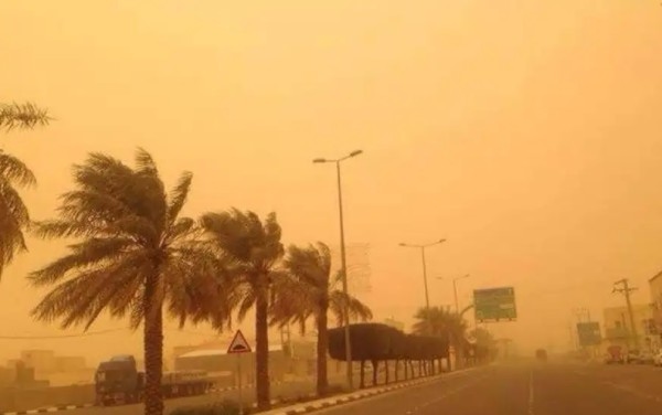 الغبار يلف أجواء المملكة .. وتحذيرات لحماية الأطفال