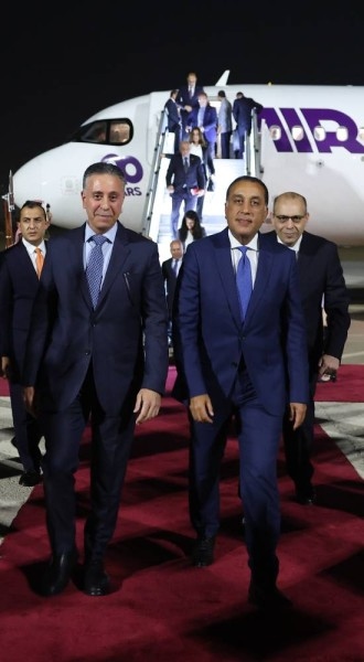 رئيس مجلس الوزراء المصري يصل إلى المملكة لترؤس وفد بلاده في اجتماعات اللجنة العليا الأردنية