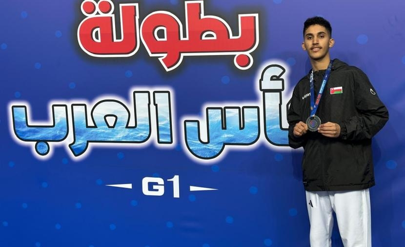 نبراس الطوقي يحصد "فضية العرب" في التايكوندو