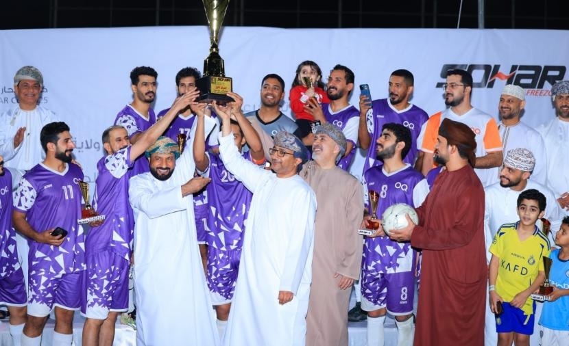 "أوكيو ب" بطلا لكأس ميناء صحار