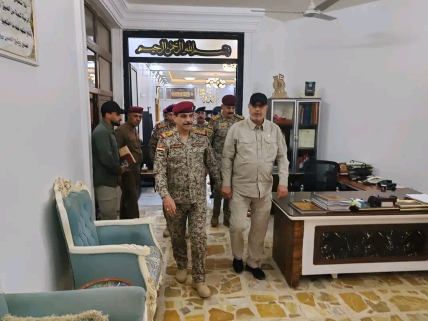 رئيس أركان الجيش يصل كربلاء لمتابعة خطة تفويج حجاج بيت الله الحرام