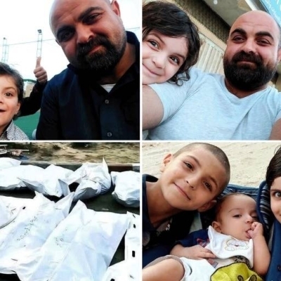 استشهاد الدكتور حمدي النجار ملتحقا بأطفاله الشهداء الـ9 في خان يونس