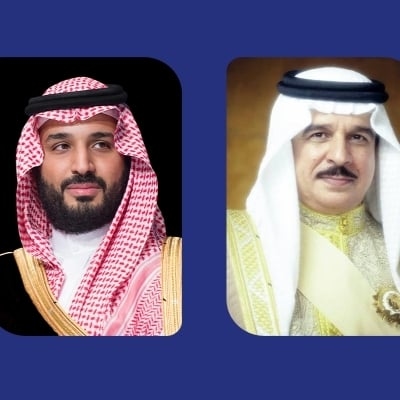 جلالة الملك يتلقى اتصالاً هاتفيًا من ولي العهد السعودي