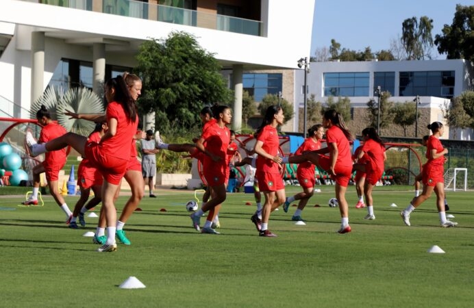 "كان" السيدات: المنتخب المغربي يخوض حصته التدريبية ما قبل الأخيرة تأهبا لمواجهة نيجيريا في المشهد الختامي