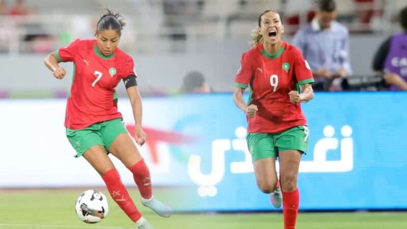 الشباك والجرايدي ضمن التشكيلة المثالية لكأس أفريقيا للسيدات