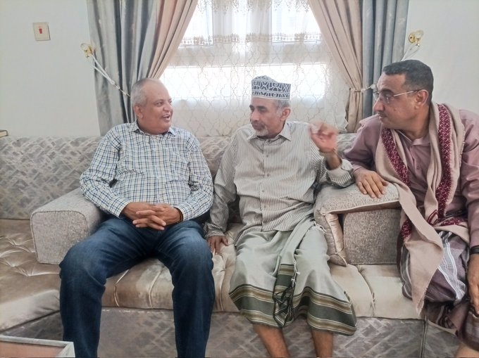 قيادات الانتقالي تزور اللواء الصبيحي (تفاصيل)