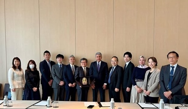 Tourism Minister discusses boosting cooperation with major Japanese tourism companies
