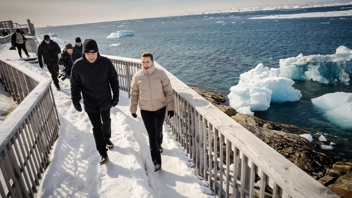 Danish prime minister visits Greenland as Trump seeks control of the Arctic territory