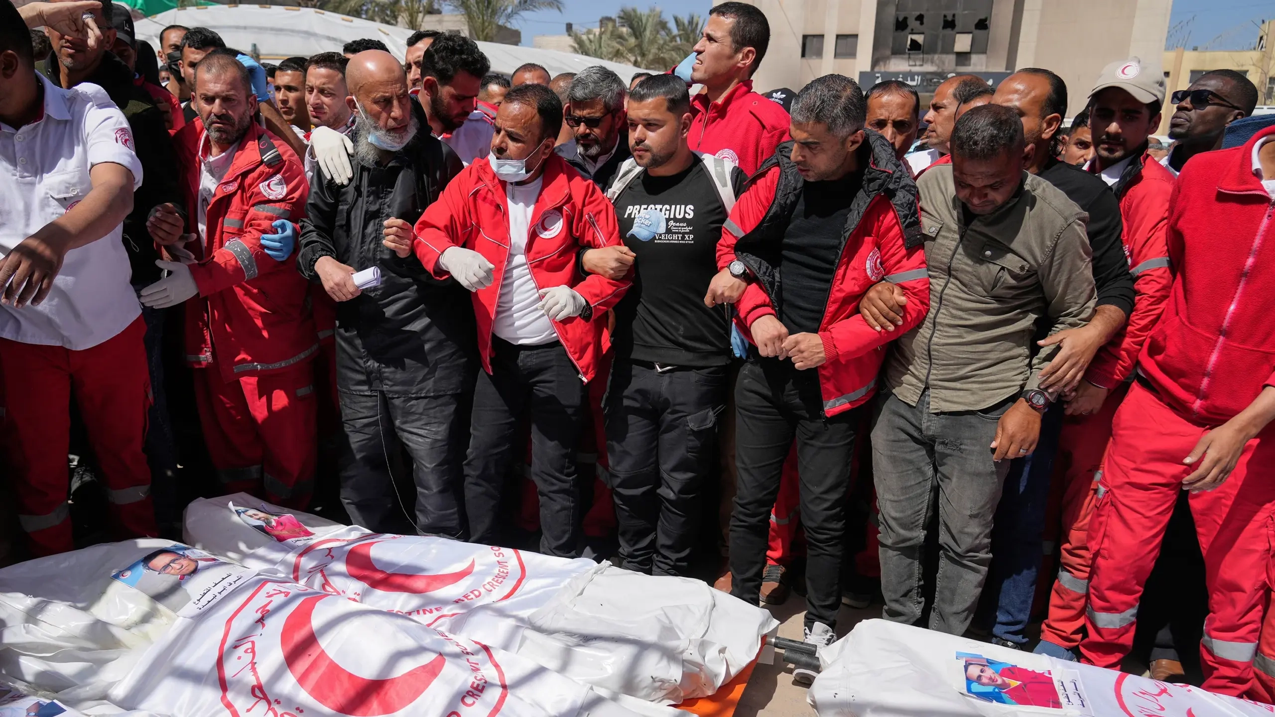 ‘Professional failures' led to killing of Palestinian medics in Gaza, says Israeli military