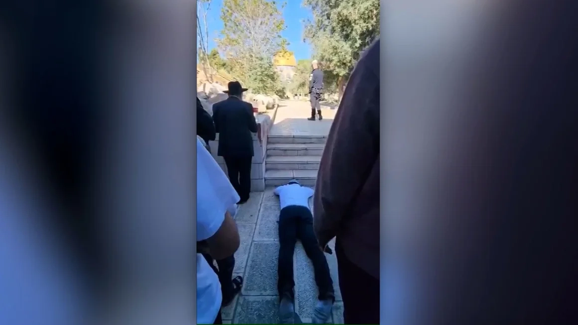 Thousands of Jewish worshippers visit Jerusalem holy site as Israeli lawmaker boasts ‘Arabs aren't allowed to come near us'