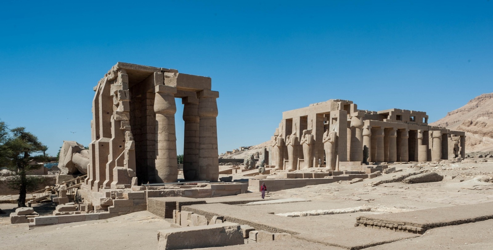 Archaeologists announce new discoveries at Luxor's Ramesseum Temple