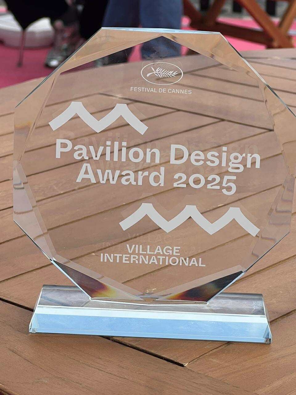 Photos: Egypt's pavilion takes top design award at Cannes Film Market