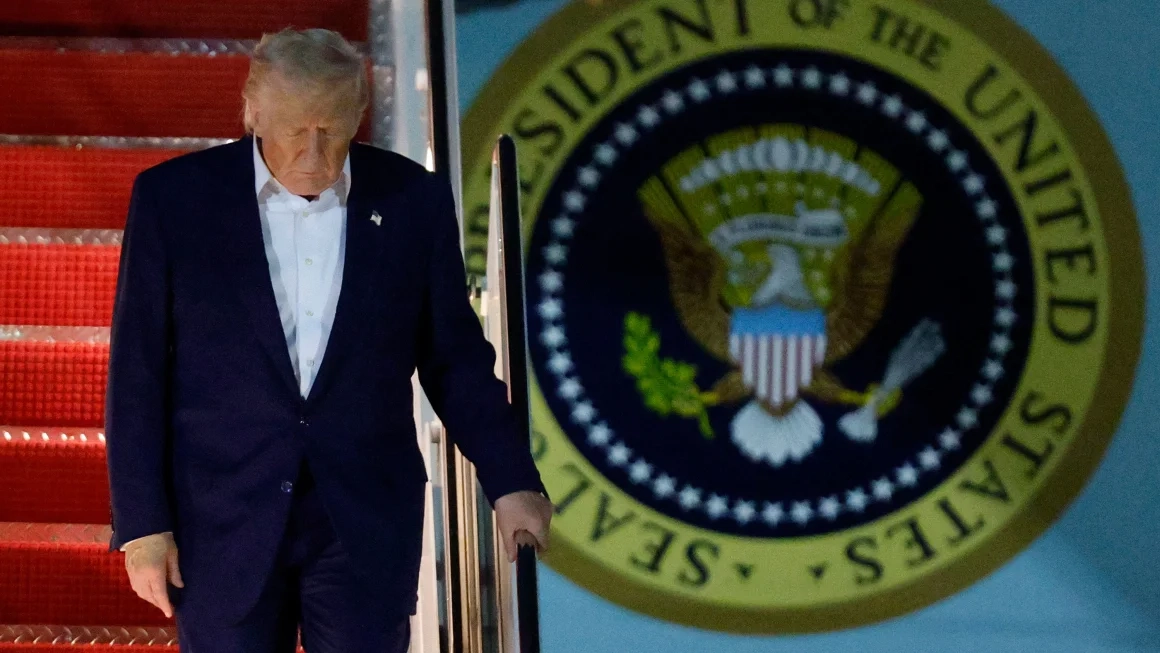 A double challenge is putting Trump's credibility on the line