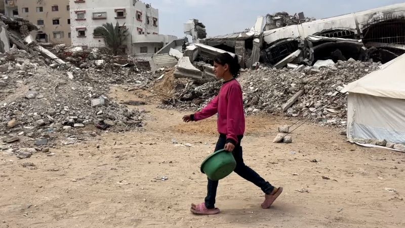 This girl is trying to keep her family alive in Gaza. Hunger already killed her baby niece