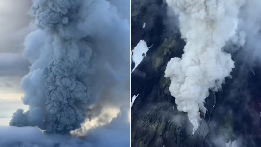 Huge earthquake may have triggered volcano's first eruption in 600 years, Russian team says