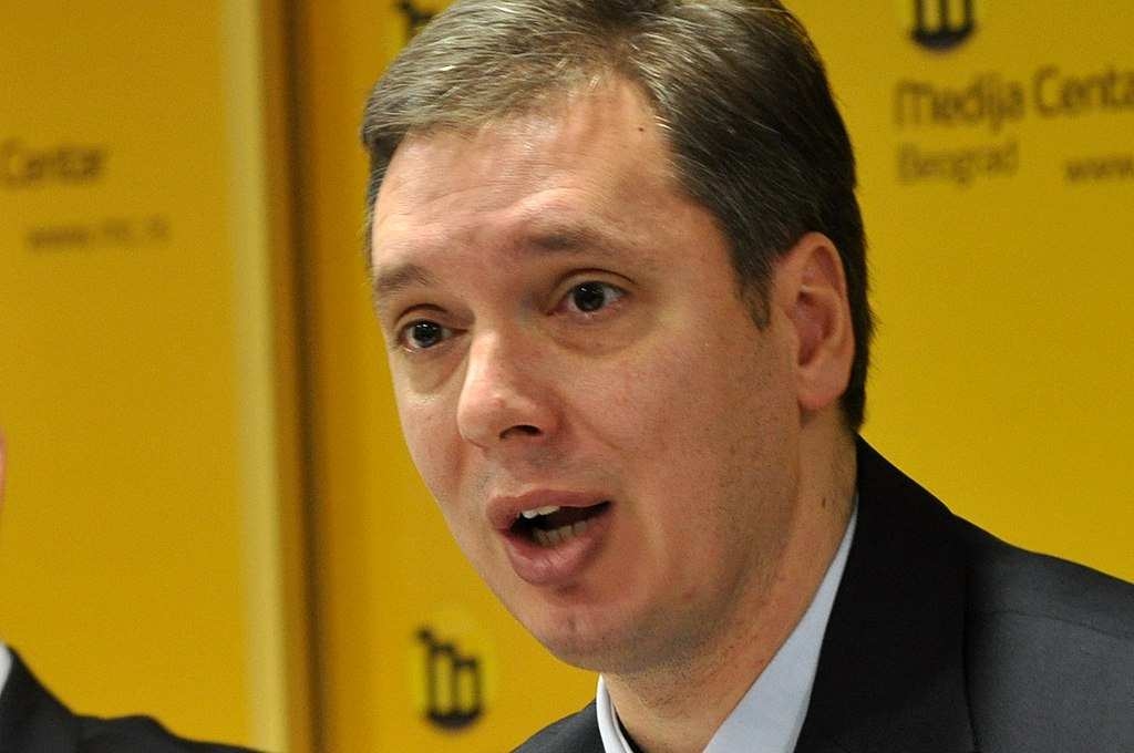 Vucic halts ammunition exports, says supplies will go to Serbian army