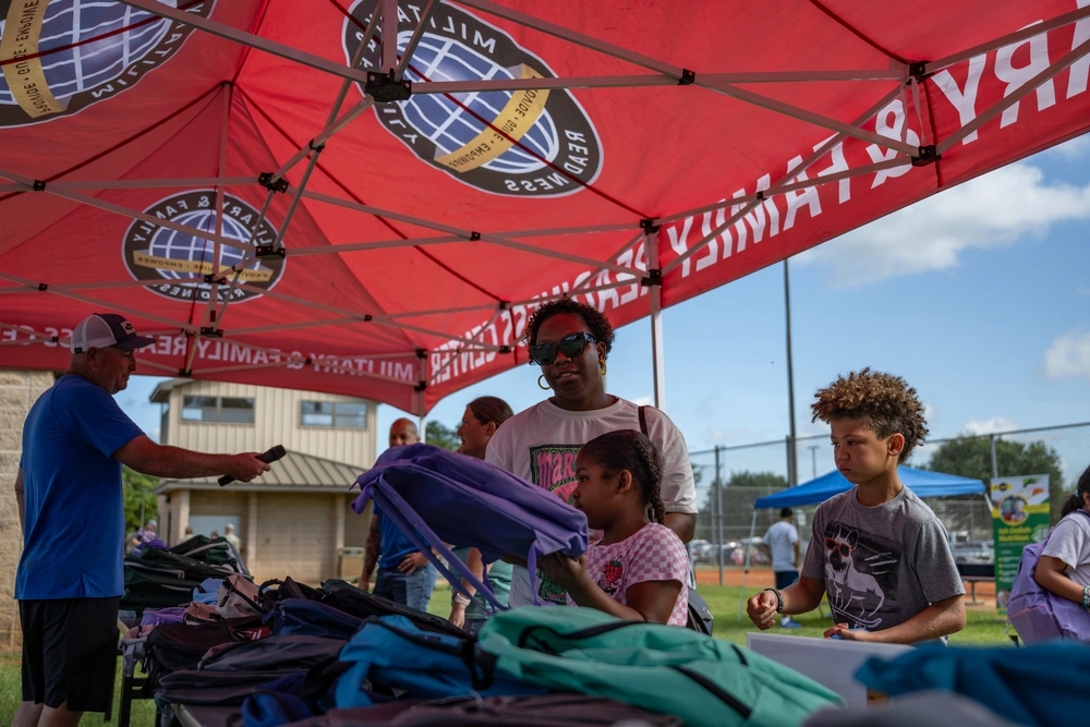 400+ backpacks given to US military kids in Georgia