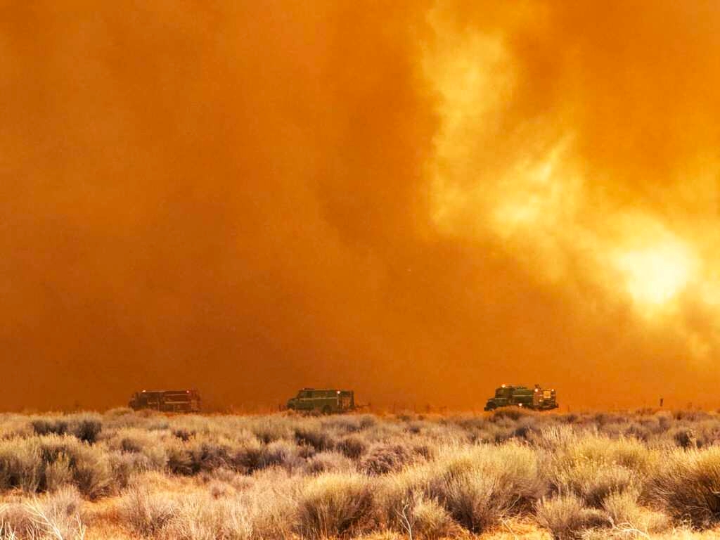 Silver fire in California's Inyo and Mono counties scorches 1,250 acres and is still 0% contained