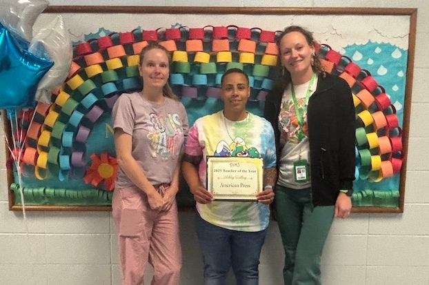 Teacher of the Year: Vallery gives students the tools, instruction, support they need