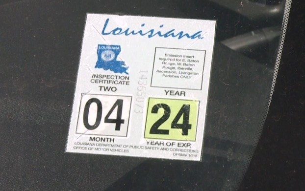 Louisiana lawmaker pushes to eliminate inspection stickers for most vehicles