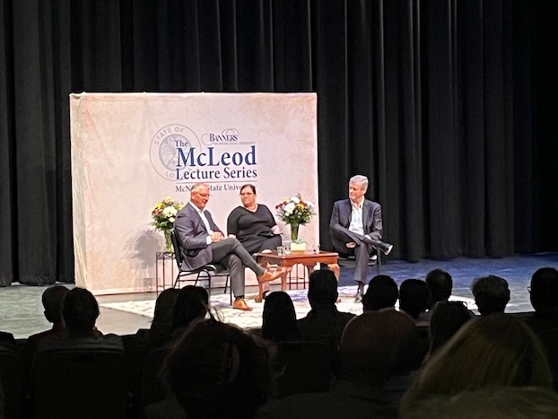 McLeod Lecture: Former governors say trust, compromise key to their successes