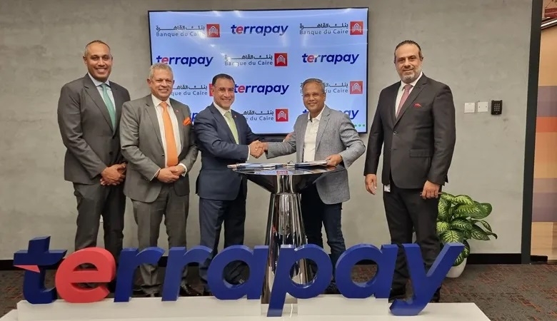 بنك القاهرة يتعاون مع «تيراباى» لإطلاق خدمة التحويلات المالية الى مصر من جميع أنحاء العالم