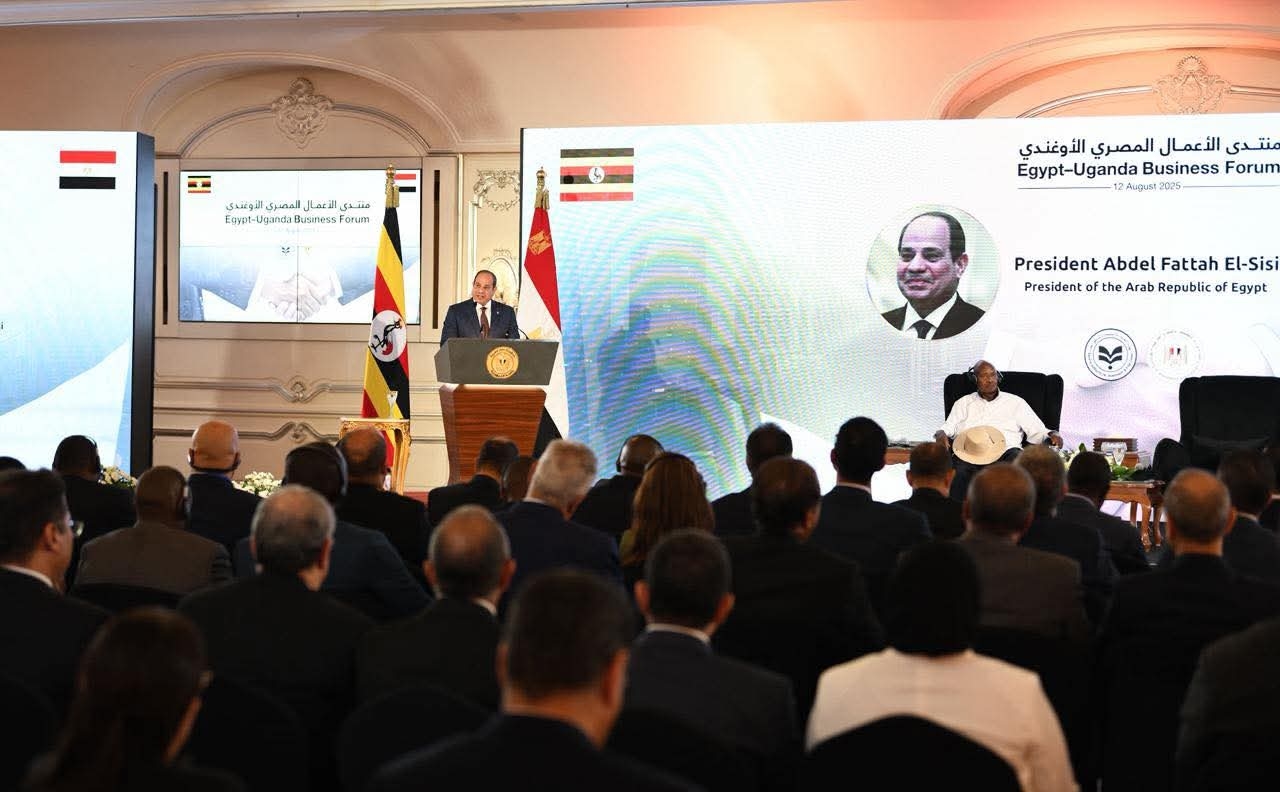 ننشر نص كلمة الرئيس السيسي بافتتاح منتدى رجال الأعمال المصري الأوغندي