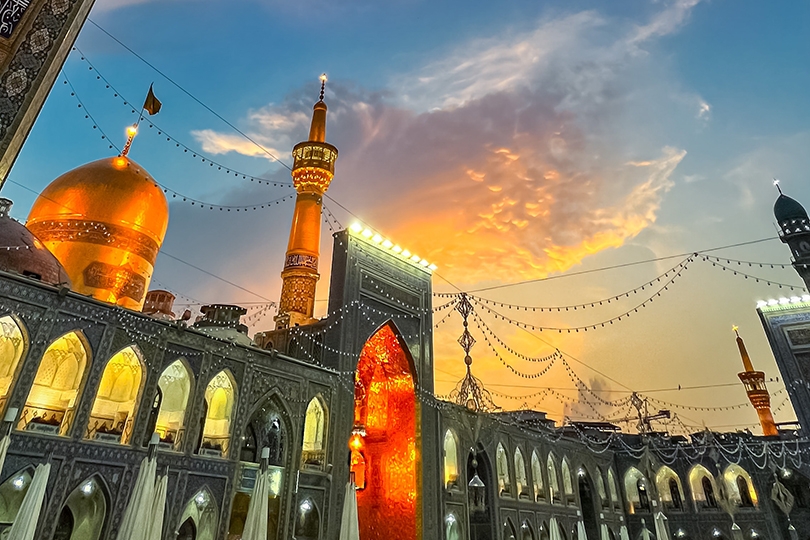 الامام الرضا والنضال لنشر العلم