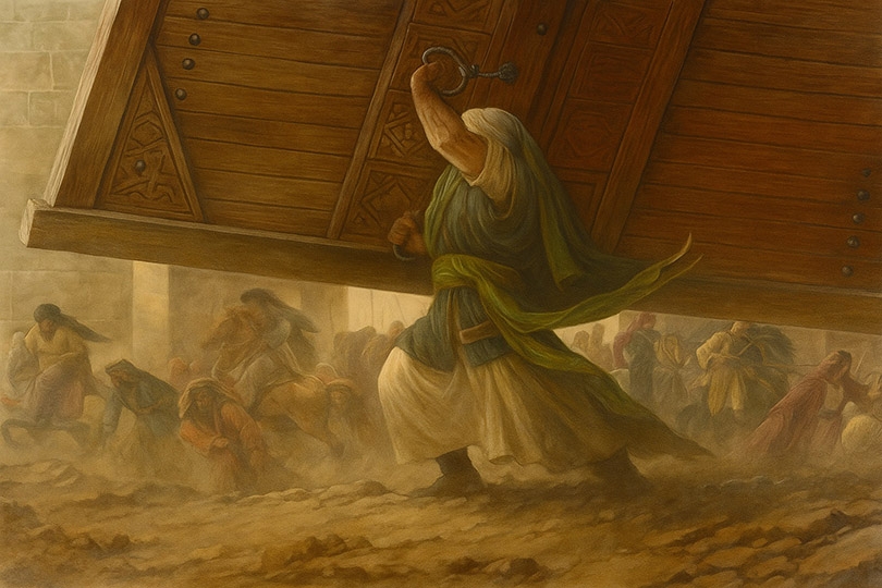 من وحي عيد الغدير.. الامام علي وباب خيبر
