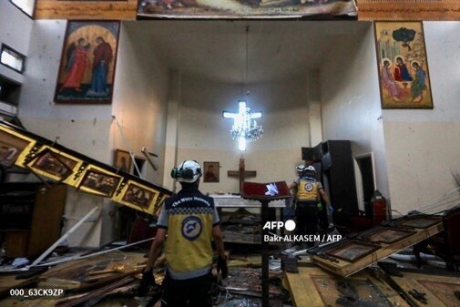 مسيحيون خائفون في دمشق يطالبون الشرع بالحماية بعد تفجير الكنيسة